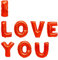 Folienballon I love you