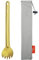 TiTo Titanium Cuillère et Fourchette à Long Manche Ultra Léger et Portable Titane Spork Cuillère Couverts avec Sac pour Camping Randonnée Pique-Nique Ustensiles Cuisine(Spork Doré Brillant)