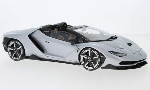Lamborghini Centenario Roadster, matt-Silber, 2016, Modellauto, Fertigmodell, AUTOart 1:18