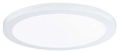 Paulmann 95390 LED Panel Einbaupanel 2in1 Cover-it 330mm rund incl. 1x22 W Tageslichtweiß Weiß matt Einbauleuchte Kunststoff Lichtpanel 4000 K