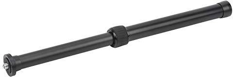 Tripod Extension Tube,Aluminum Alloy 2 Section 2541cm Adjustable Extension Tube Stick Tripod Center Extender Photography Pole Rod with 1/4in 3/8in Screw
