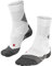 FALKE Unisex Socken 4 GRIP U So Funktionsmaterial für maximalen Speed 1 Paar, Weiß White-Mix 2029, 42-43