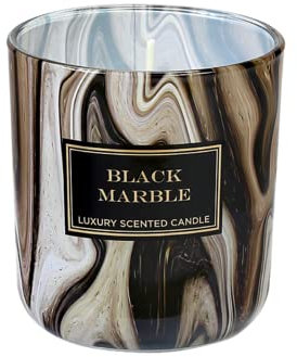 Jeka Duftglas Marble, Dufterze Marmor, Ebersbacher Kerzen