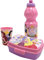 ICE TOYS Set merende porta pranzo plastica bottiglia da 400 ml 1 tazza 1 contenitore (Principesse)