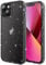 JETech Glitter Case for iPhone 13 6.1-Inch, Bling Sparkle Shockproof Phone Bumper Cover, Cute Sparkly for Women and Girls (Black)