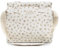 MIMUSELINA Bolso Panera Bolso Carro Bebe Elegante y Funcional - Diseño Versátil con Gran Capacidad, Asas Múltiples y Cremallera Segura - Duradera y Fácil de Limpiar - 100% Algodón (Ecru)