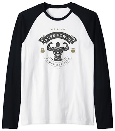 Pump Cover Hoodie Gym Gains and Muscle Clout Raglan Baseball Tee