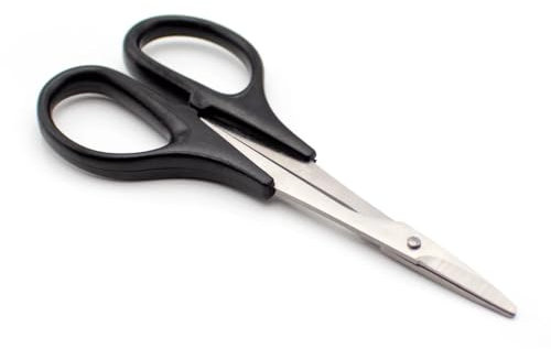 Jieotwice Table Tennis Rubber Scissors 30° Curved Scissors Stainless Steel Blade Sharp Cutter Professional Adhesive Racket Tool(C)