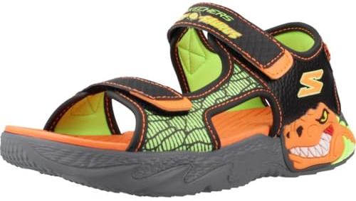 Skechers Damen Slipper in schwarz-Kombi