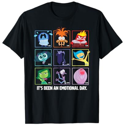 Disney and Pixar’s Inside Out 2 Emotions An Emotional Day T-Shirt