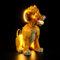 GEAMENT LED Licht-Set Kompatibel mit Lego Simba der Junge König der Löwen 43247 Young Simba The Lion King (Modell-Set Nicht enthalten)