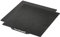 Turmberg3D - Raue schwarze PEI Druckbettoberfläche - Federstahlblech inkl Magnetbase für 3D Drucker (Variante A -220x220mm)