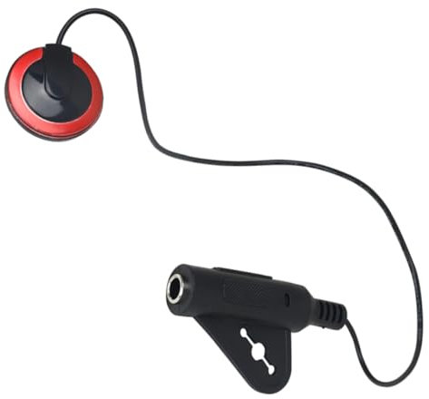VICASKY Acoustic Guitar Pickup Eq Portable Clip Microphone for Guitars Ukuleles and Violins Versatile Sound Amplification for Musicians The Go