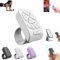 Tik-Tok Bague de télécommande sans fil pour tourne-page Bluetooth, défilement de doigt pour défilement de téléphone, pour vidéos, photos, romans (blanc)