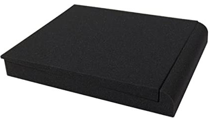Levemolo 1pc Shock-absorption Speaker Pad High-density Sponge Cushion for Acoustic Isolation Compact Design for Desktop Speakers Dampening for Music Enthusiasts