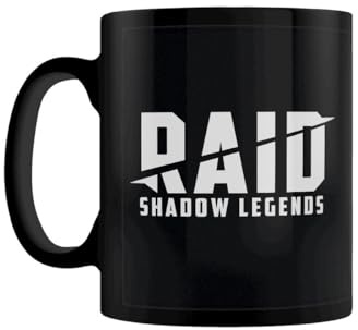 Raid: Shadow Legends Schwarze Tasse mit RAID-Logo