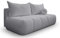Kaiser Möbel - Sofa mit Schlaffunktion und Bettkasten - Couch 3 Sitzer - 207 x 103 cm - Klappsofa, Relaxsofa Wohnzimmer, Schlafsofa ohne Armlehnen - Aesthetic, Skandinavisch - Piano Boucle Grau