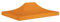 Outdoor Pavillon Schutzhülle Partyzelt Dach 3x6m Wasserdicht Orange Baldachin 270g/m² Passend für 4x3m 3x3m 4.5x3m 2x2m Pavillons