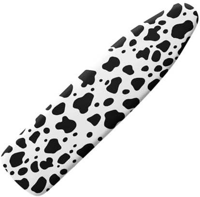 Urndoeng Ironing Board Cover,Cow Ironing Board Cover,Ironing Mat,Iron Board Cover,Cow Iron Board Covers,Chic Cow Print Medium
