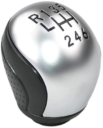 OTBEHUWJ Perilla De Cambio Manual De 5/6 Velocidades Accesorio para Peugeot 407 RCZ Pomo De Palanca Cambios(6 Speed)