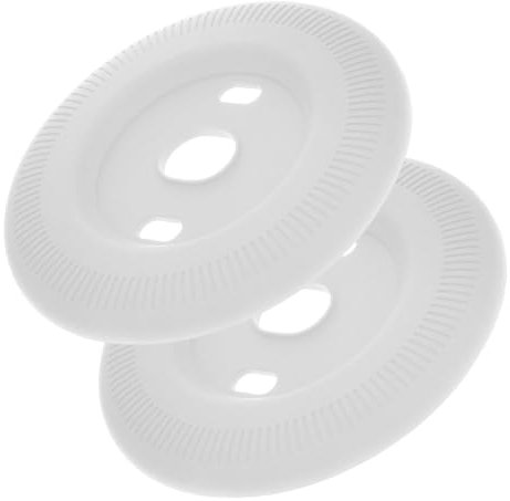 DIYEAH 2pcs Thermostat Protective Cover Back Plate Trim for Nest Thermostat Wall Mount Silicone Material Compatible Nest Generation