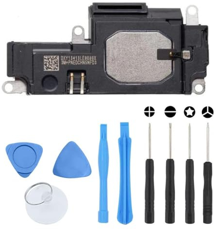 S&L ENTERPRISE Loud Speaker Ringer Buzzer Compatible with iPhone 13 Pro Max – 6.7 inch – 2021 Loudspeaker Replacement Incl. Repair Tool Kit
