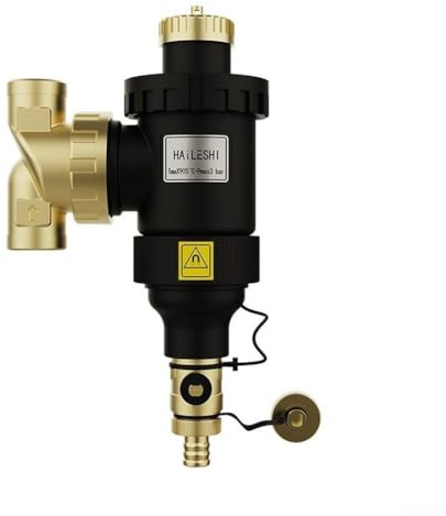 Magnetic Boiler Filter, Central Water Heater Filter,With Removable Magnet Ring And Mesh For HVAC For Boiler Dirt Filter Separator(DN32)