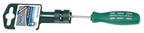 Draper 55504 Expert Number 0 PZ Type Mechanics Screwdriver, 75mm