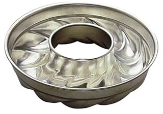 Gobel 124340 Moule à Savarin Torsadé Trois Frères Fer Blanc Ø 22 cm