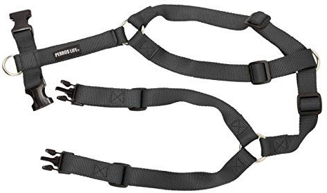 H-Form Hundegeschirr XXS schwarz