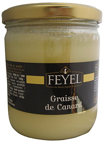 Schmalz - Graisse de Canard, Fett von der Ente ohne Salz, Entenschmalz 320 g