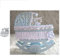 AOLYDA Stanzschablone, DIY handgemachte Geschenke Baby Wiege Metall Stanzformen DIY Scrapbook Prägung Papier Karten Stanzschablone – Silber