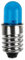 Leuchtdiode blau E10 Fassung (8mm)