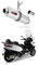 DOMINATOR Pot d'échappement Silencieux OV compatible avec MP3 500