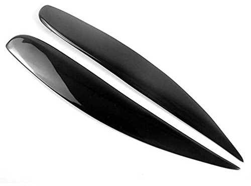 ZpovLE Auto Frontscheinwerfer Augenbrauenabdeckung Zubehör, passend für Opel Corsa D VXR 2006-2014