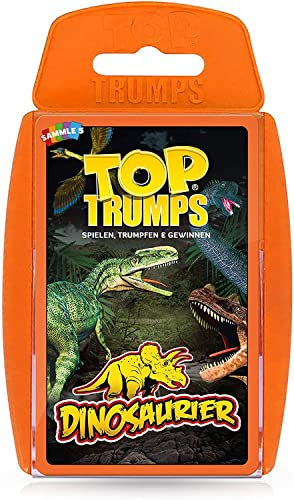 TOP TRUMPS - Dinosaurier - Dinosaurier-Kartenspiel - Alter 6+ - Deutsch