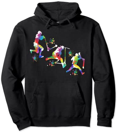 Scooter Stunt Tretroller Geschenk Pullover Hoodie