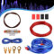 8GA Kit de Cables d'amplificateur de Voiture, Amplificateur Subwoofer Audio de Voiture, Kit Cablage Installation Amplificateur de Voiture, Cable d'amplificateur de Puissance Kit de Voiture(5m)