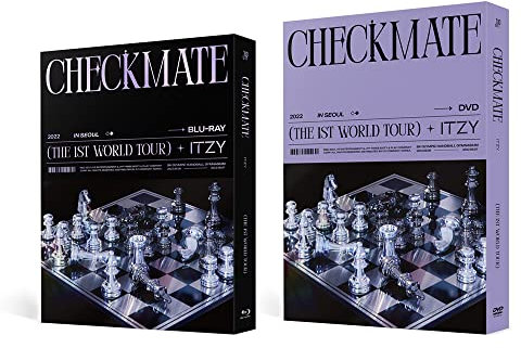 2022 ITZY THE 1ST WORLD TOUR CHECKMATE IN SEOUL DVD + Blu-ray Set