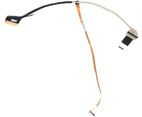 Replacement Cable de pantalla para ordenador portátil Cable de alimentación LED Cable de alimentación de pantalla de vídeo Cable flexible para For DELL For G7 17 7700 Negro OTGPNC