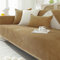 GKXLH Sofa überzug Waschbar - Neue Weiche Chenille Sofa Cover, rutschfeste Sofabezug 2 3 4 Sitzer Couch überzug Sofaüberwürfe für Sektionssofa, Sofa Bezug L Form Möbelschutz (Kaffee, 70x150cm)