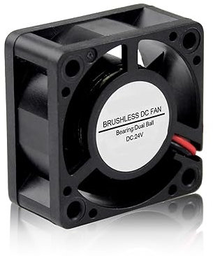 VLALAMNO 10 Stück 12V Kugel 40mm 4cm 40x40x20mm DC Bürstenloser Lüfter 6500RPM DC Axialkühler