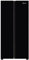 Fridgemaster MS83431ES Freestanding Slim American Side by side Door Fridge Freezer 445L, Total No Frost, Inverter compressor, Silver, 83.6Wx178.0Hx63.6D cm, 38dB low noise Energy Rating E