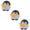 GALPADA 3stücke Tragbare Lustige Tier-münzbörsen Kawaii Pinguin Geldbeutel Für Damen Für Aufbewahrung Und Und Weiß