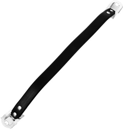 Gatuida Battery Handle Battery Tie down Strap Battery Lifting Strap Battery Straps for Rv Car Battery Strap Battery Straps for Boats Battery Carrying Strap Side Strap Carrier Steel Black
