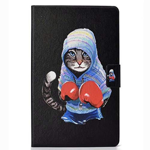 Hülle Kompatibel mit iPad Mini 7 (2024),Slim PU Leder Magnetisch Flip Ständer SchutzhÃlle mit Auto Aufwachen/Schlaf, Boxkatze
