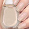 White Nail Polish - Glitter Pearl Nail Polish - Shimmer Nail Varnish with Sparkly White Glitter Finish - High Gloss Shine, Quick Drying, Long Lasting, Perfect for Girls Women DIY Nail Art and Manicure