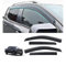 Windabweiser Regenabweiser Wetterschutz Sonnenschutz Regenschutz Fenstervisier Fensterabweiser Für Ford Für Ranger 2023 2024 Doppelkabine Windschutz