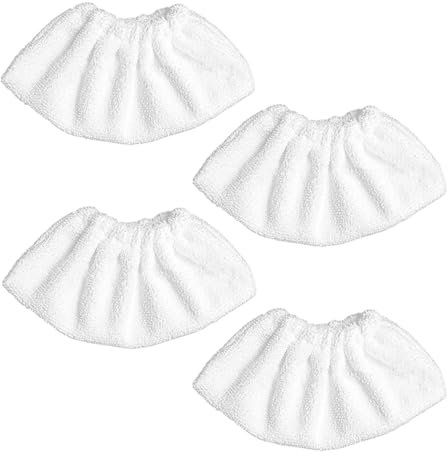 Microfibre Cloth Cover Pads for Karcher EasyFix SC1 SC2 SC3 SC4 SC5, 4Pcs Washable Replacement Cloth Steam Mop Pads Set for Handheld Steam Cleaner Reusable Cleaning Mop Cover Cleaner Accessories