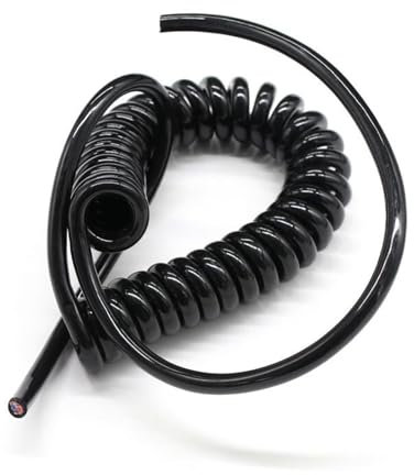 Electrical Wire 2 Core 0.75mm Square Sheathed Cable Extra Long Wire Undraw 9 Meter Helical Electric Line